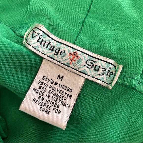 Vintage Suzie Green Top - Picture 6 of 6